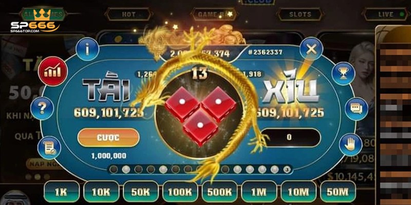 Tài Xỉu SP666 – Game Hot Được Chơi Nhiều Nhất Xibet 1 Tài xỉu là sản phẩm giải trí hot với tỷ lệ thắng cao